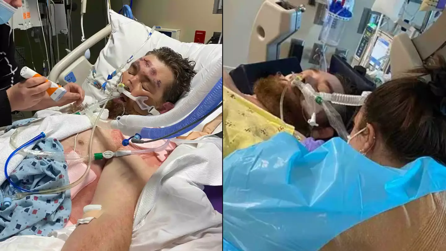 Man left in coma and given 4% chance of survival after pulling out ingrown hair