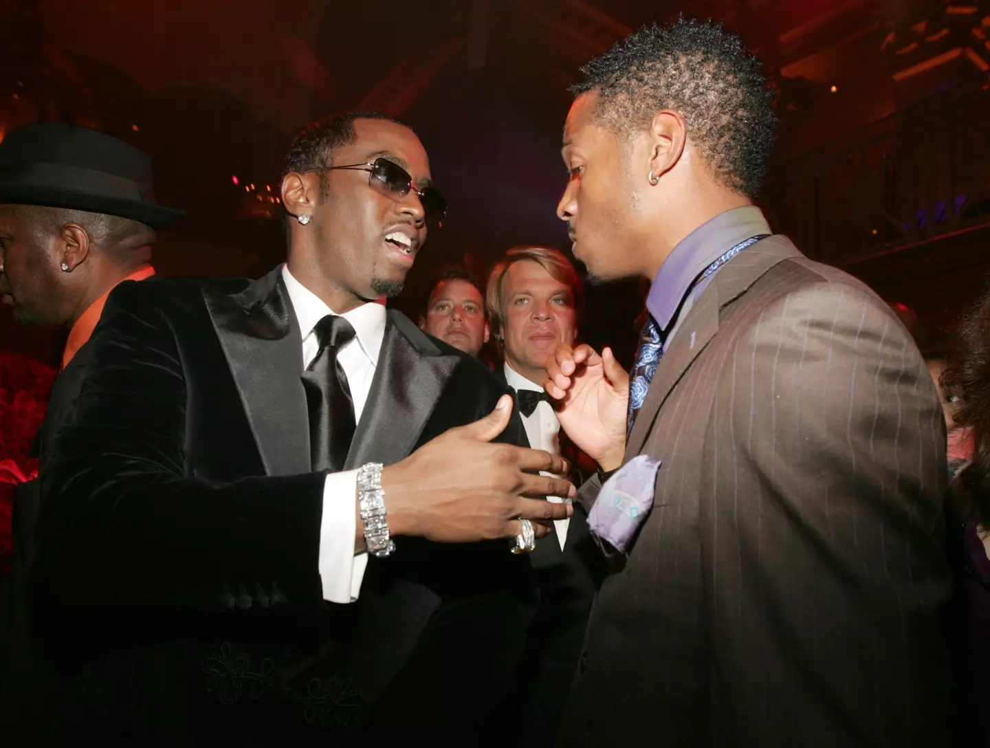 Wayans and Diddy at a party in 2004 (KMazur/WireImage for PMK / HBH)