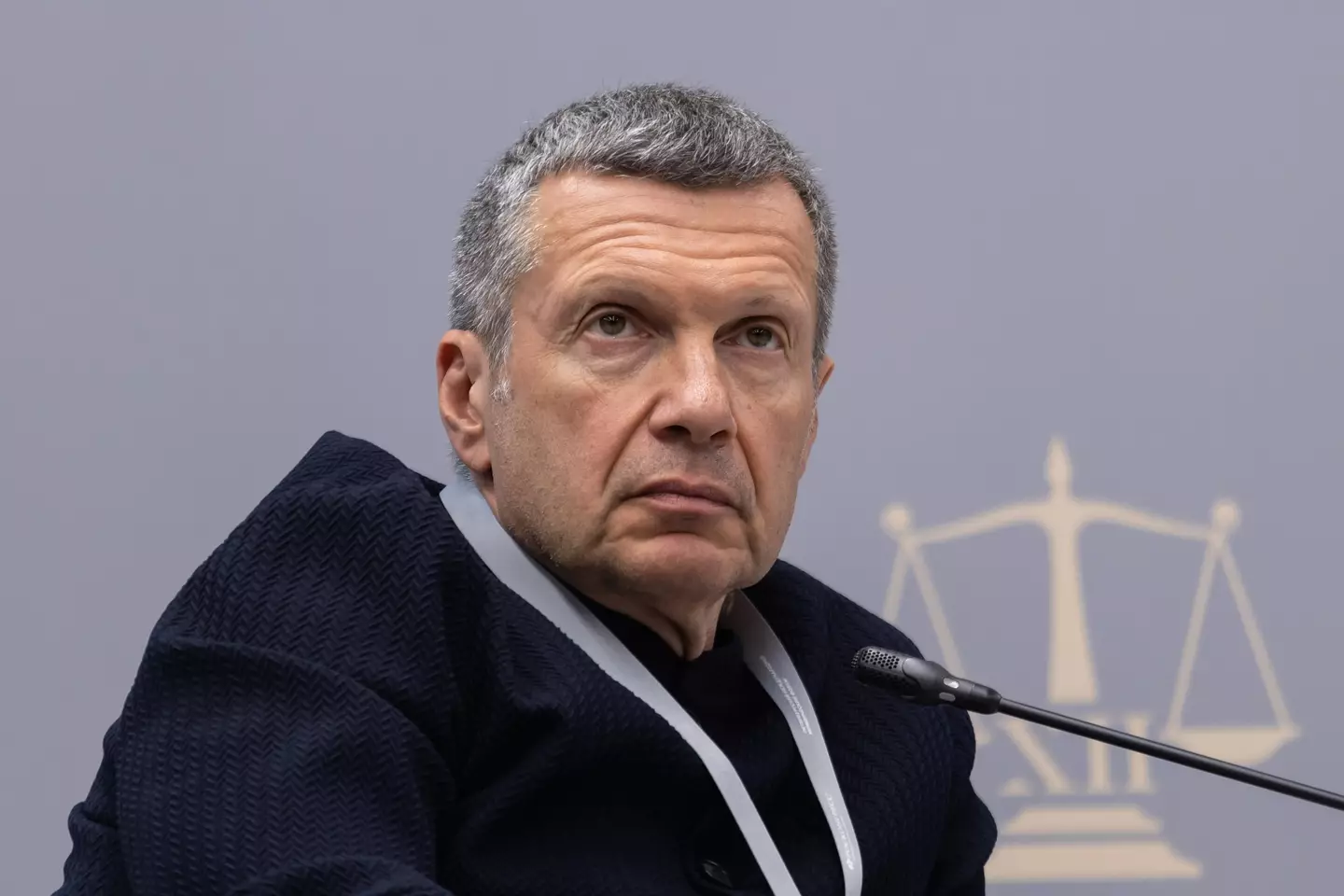 Solovyov has not been shy when it comes to threatening other countries in the name of Russia (Artem Priakhin/SOPA Images/LightRocket via Getty Images)
