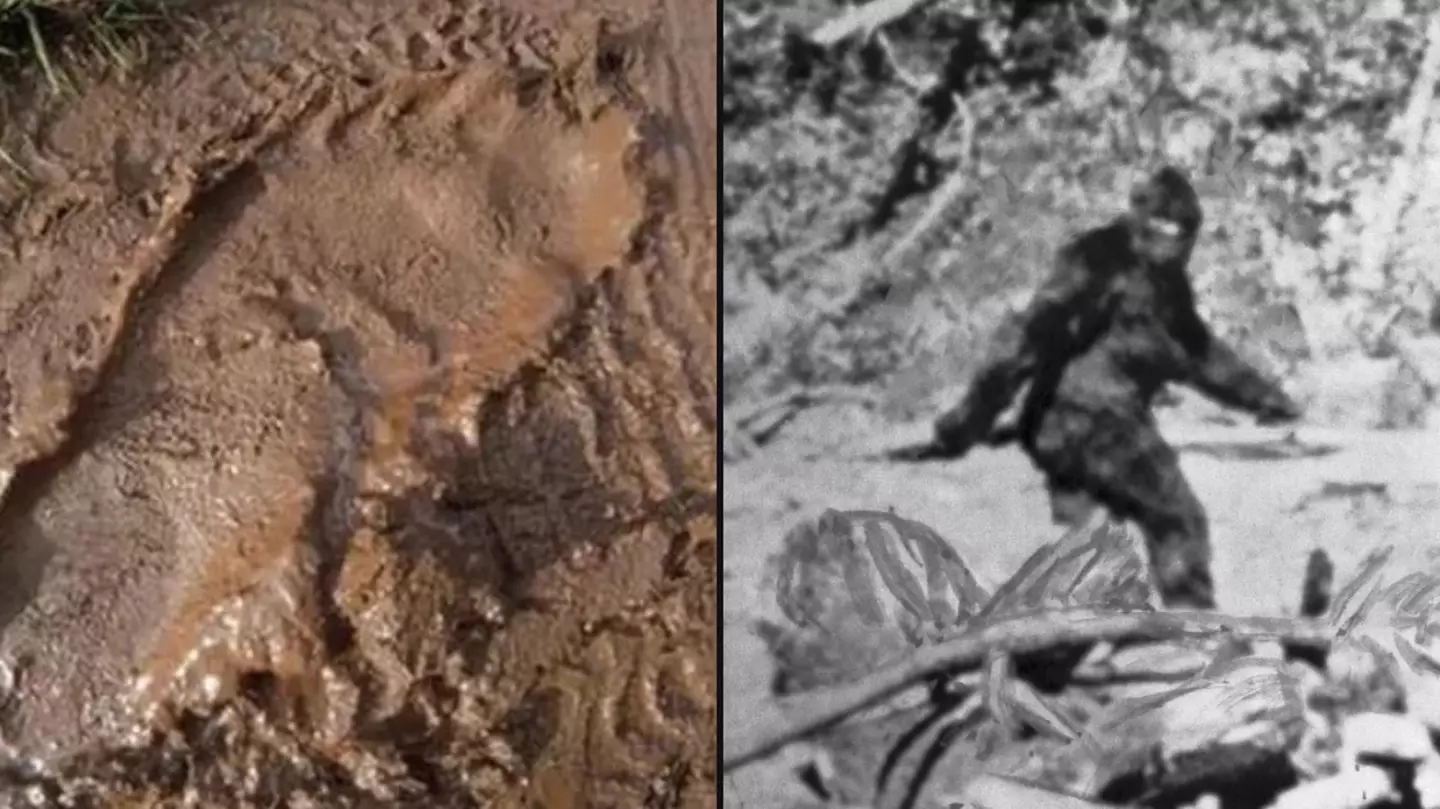 Locals convinced 'Bigfoot' is walking UK coastline after discovering huge 'mysterious' footprint