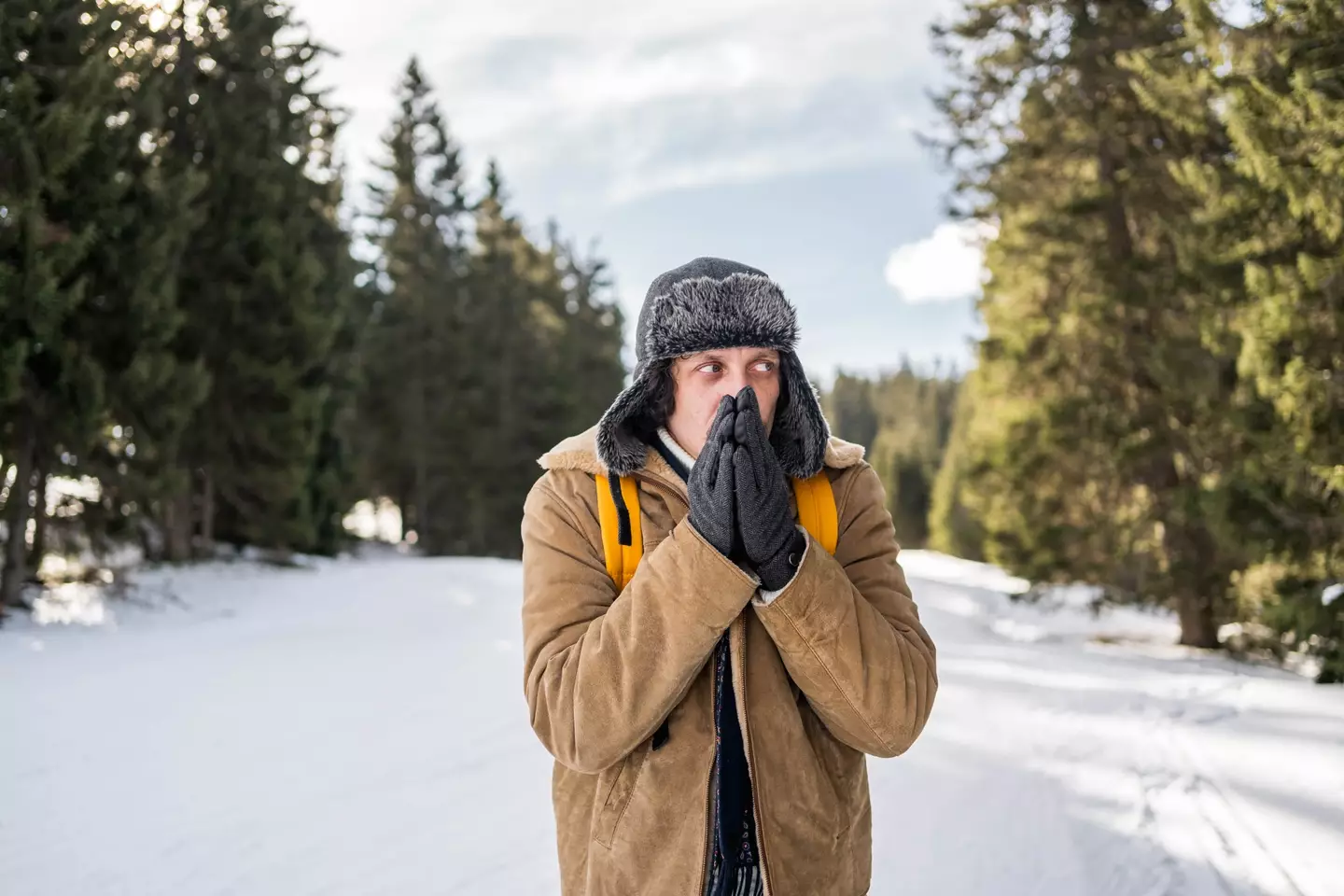 The colder weather can play havoc on several parts of our body (Getty Stock Images)