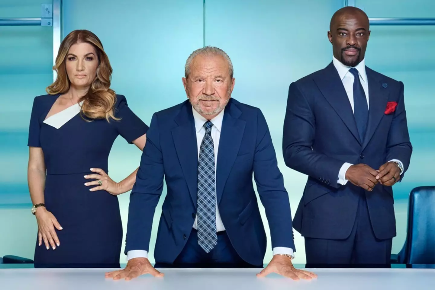 The Apprentice is back on our screens tonight with Sir Alan Sugar and his aides, Karren Brady and Tim Campbell (BBC)