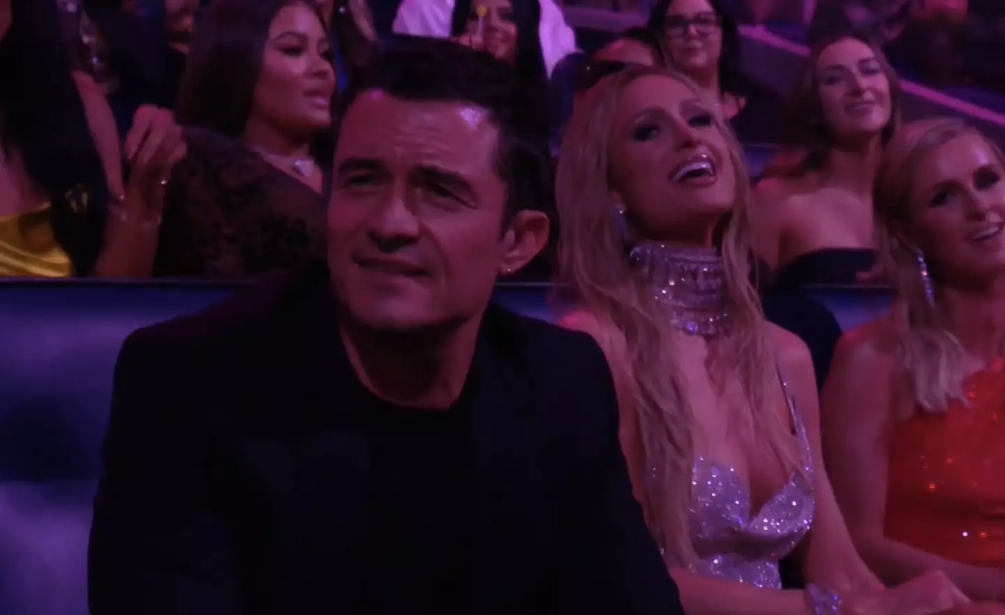 People were loving Bloom's reaction (MTV)