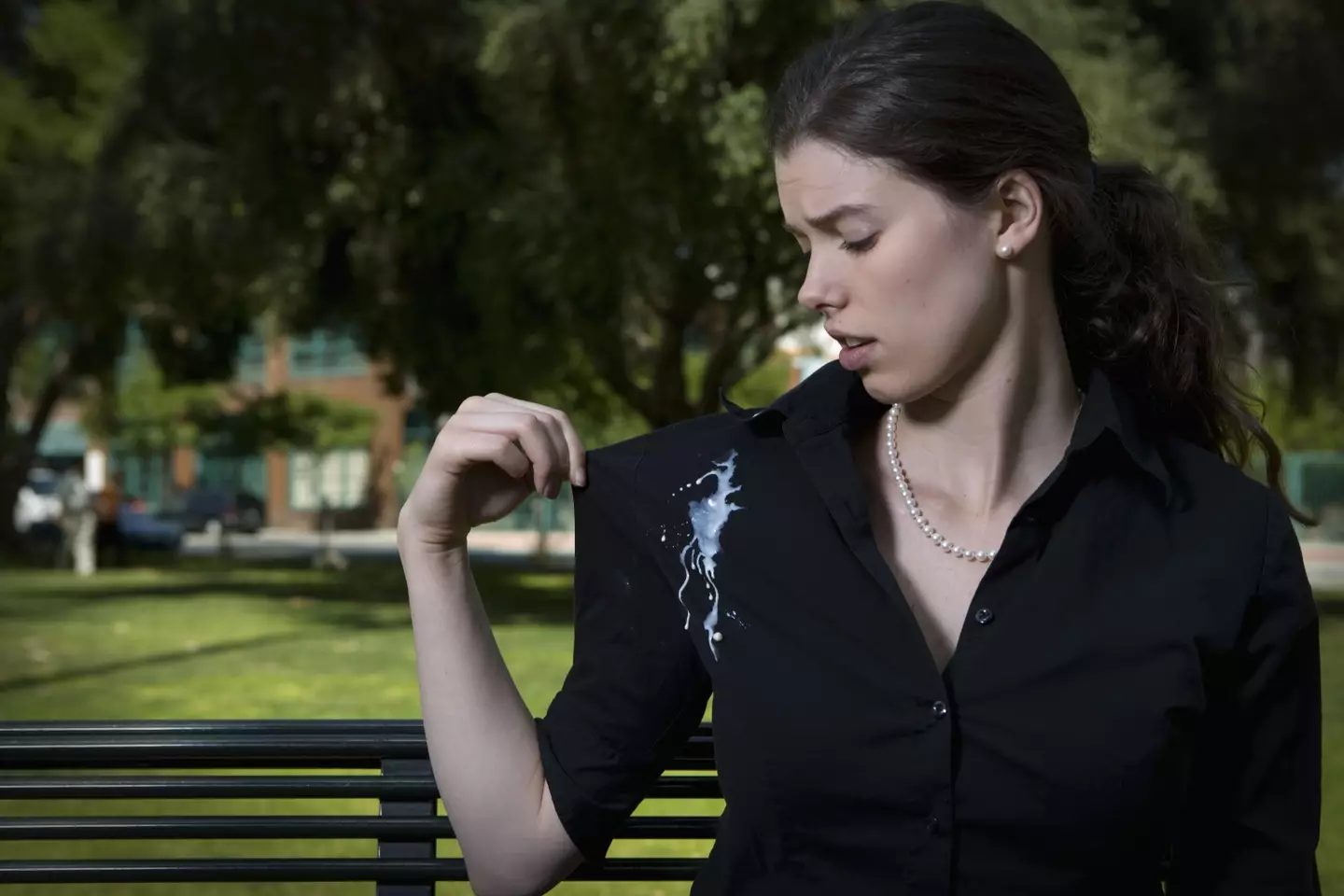 The 'bird poo' scam is popular among pickpockets.