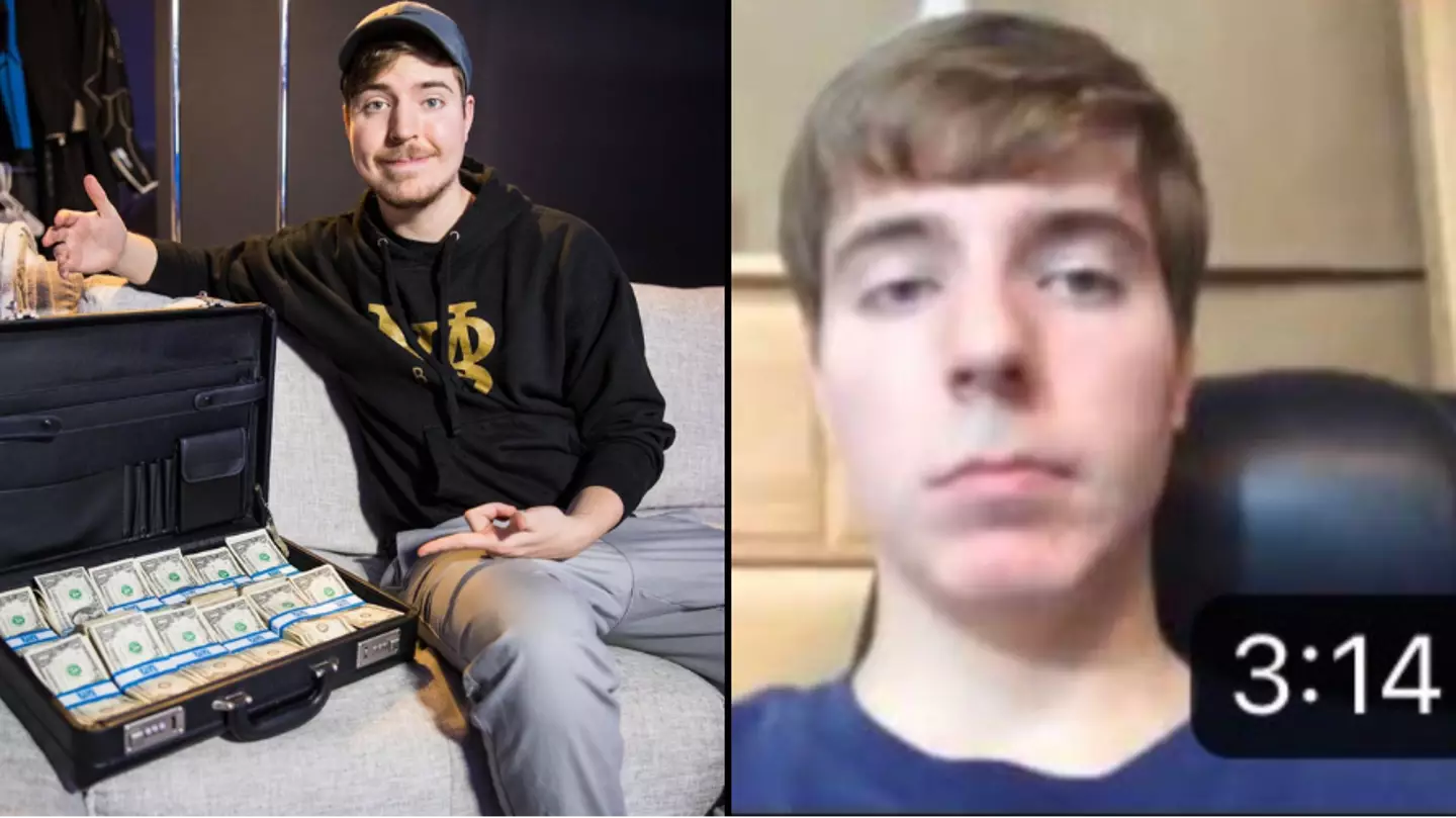 Mr Beast has extremely old video that’s scheduled to go live in 2025