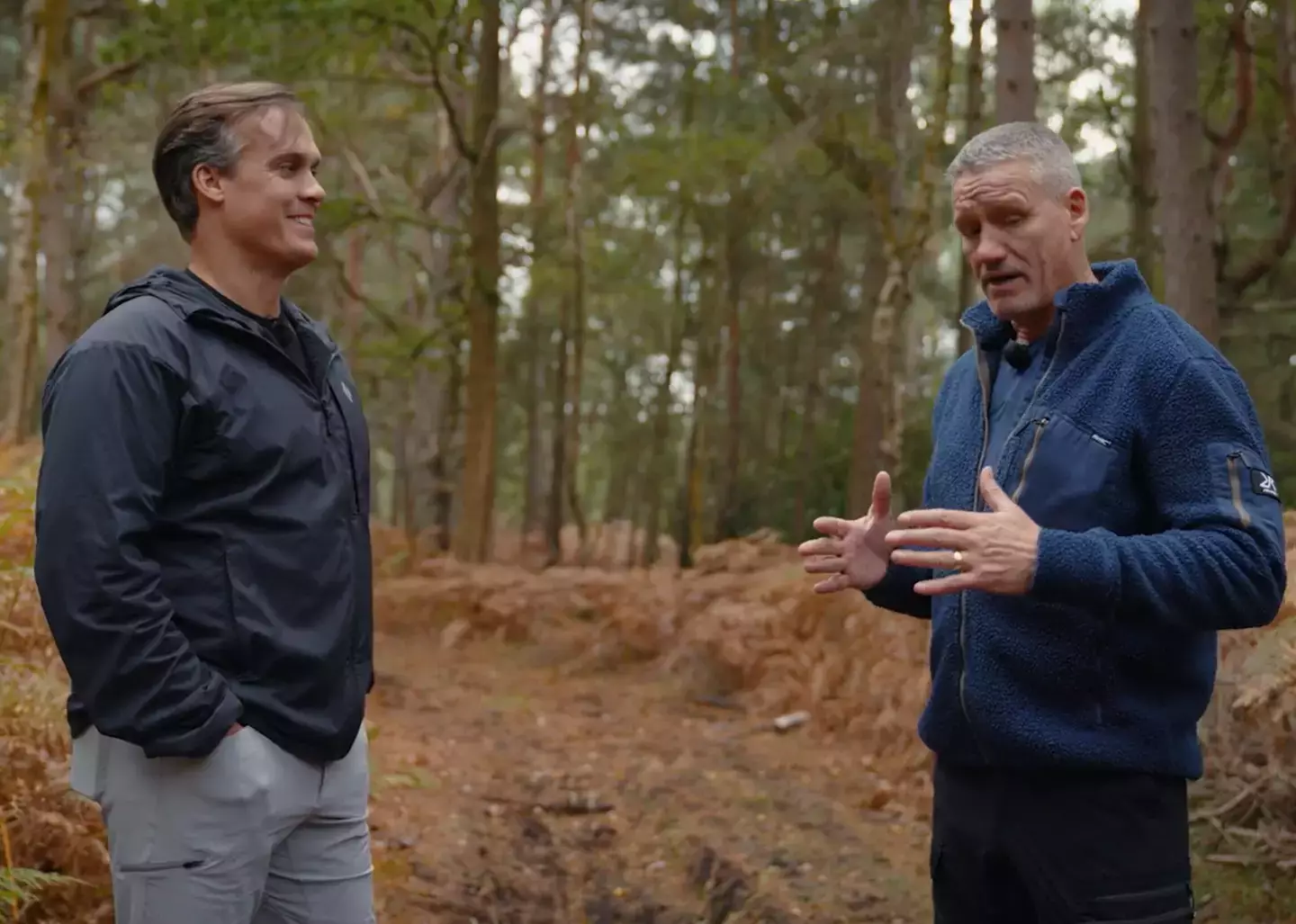 Former US Delta Force operative Chris VanSant and SAS veteran Billy Billingham (LADbible)