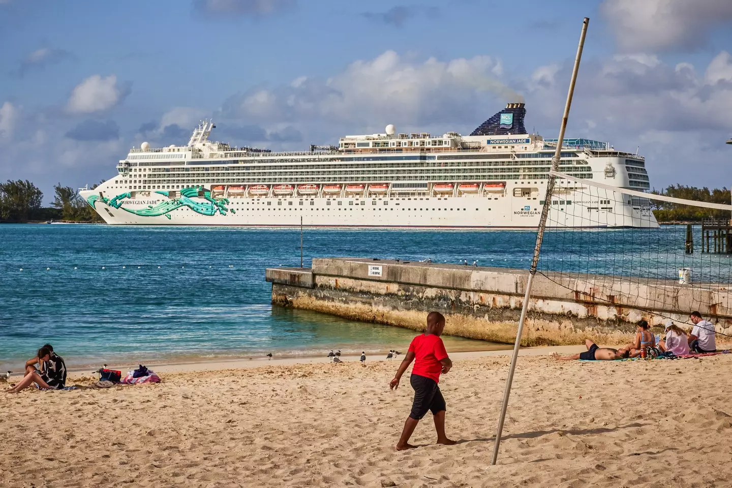 The incident took place on day six of a 14-day Norwegian Cruise Line journey (Scott McIntyre/Bloomberg via Getty Images)