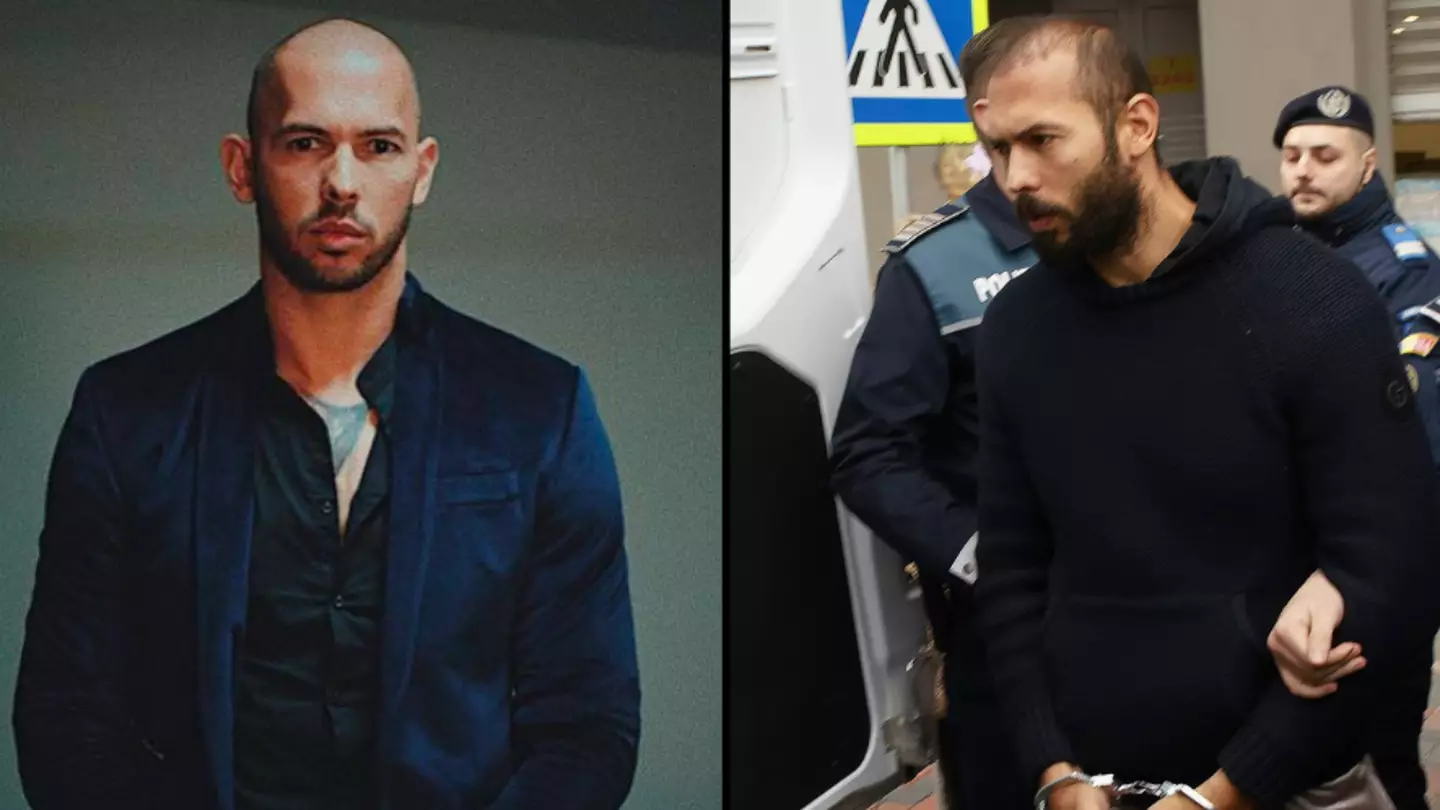 Andrew Tate says he doesn’t recognise himself when he looks in the mirror in prison