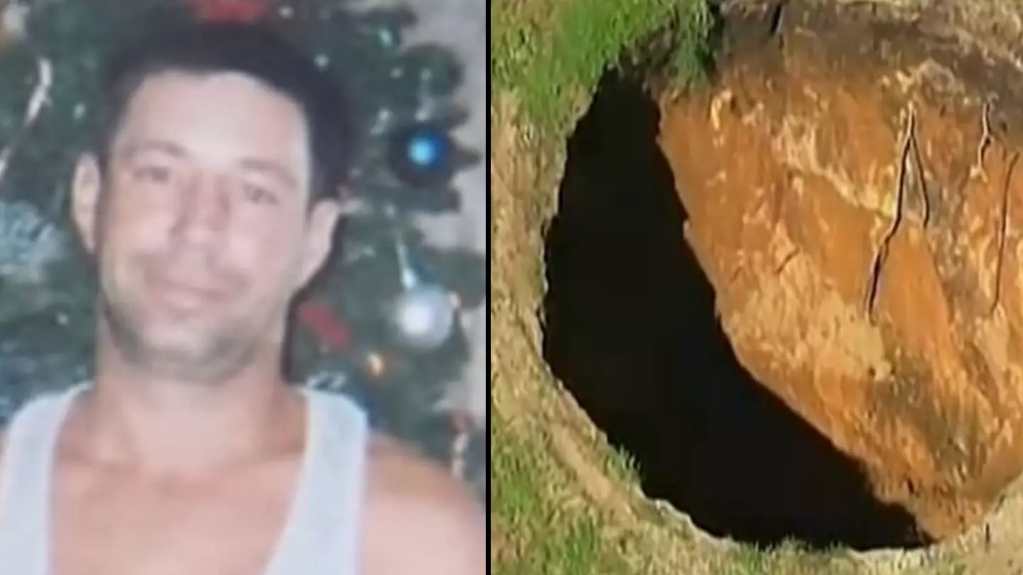 Man presumed dead after giant sinkhole swallowed his bedroom