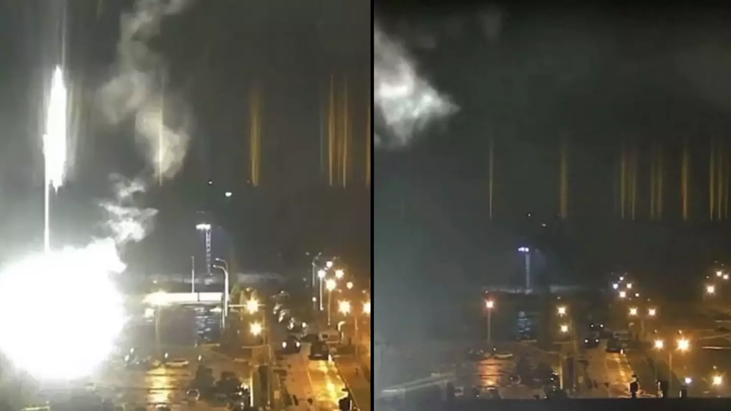 Fire Extinguished At Europe's Largest Power Plant In Ukraine
