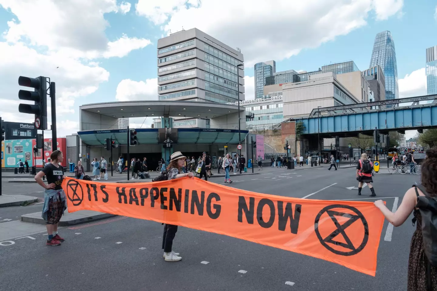 Some protesters could be jailed for 12-months and face an unlimited fine.