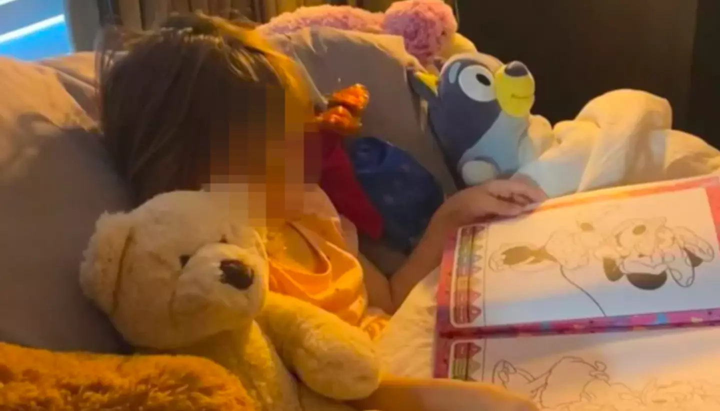 Thankfully, the little girl is recovering well at home following surgery. (GoFundMe)