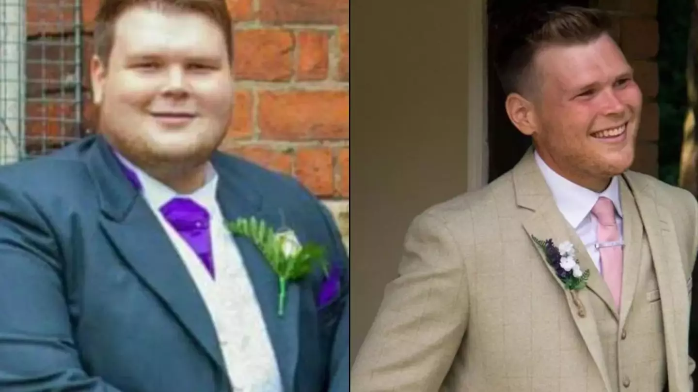 Man loses 11 stone in 11 months after getting 'addicted' to a single exercise