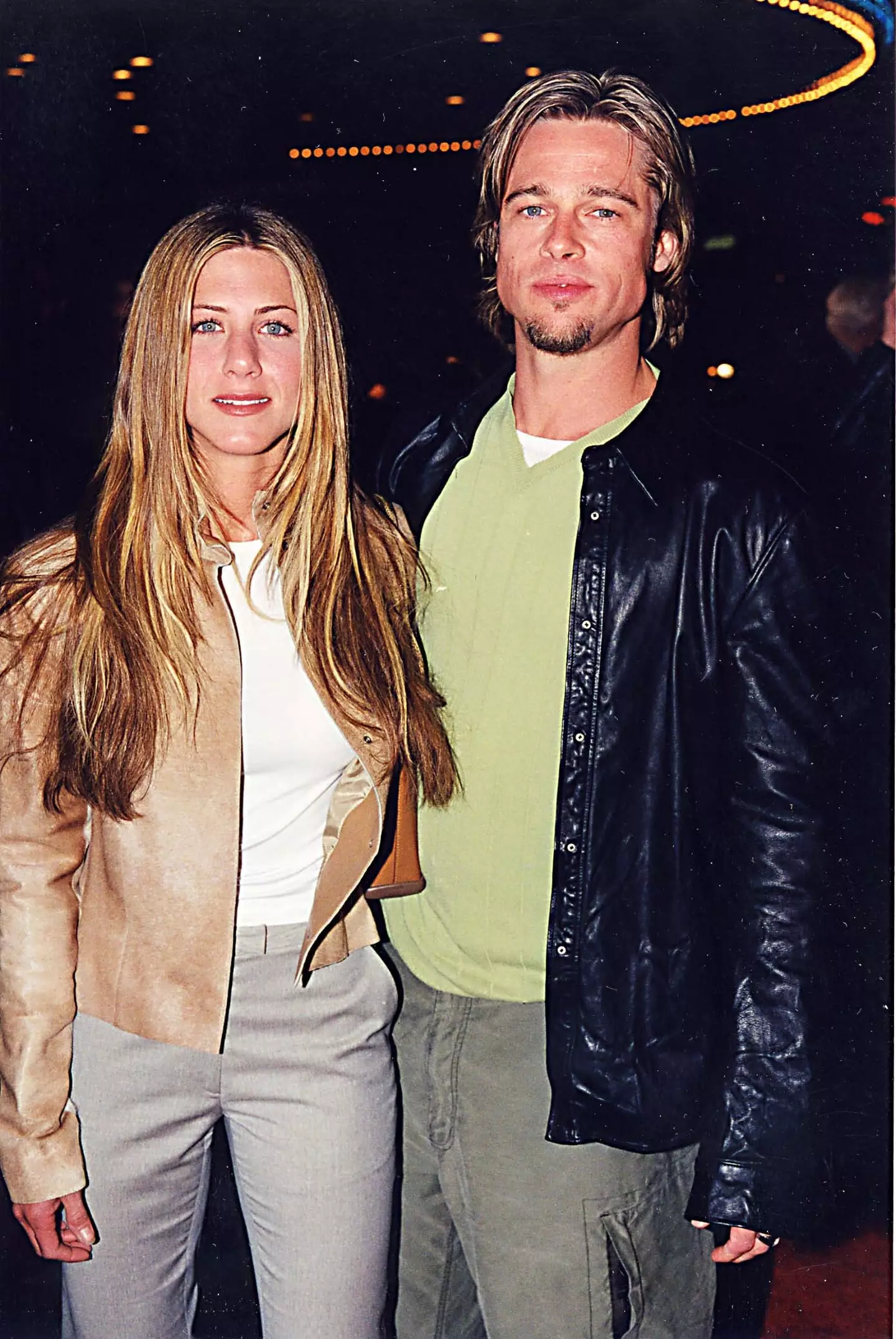 Aniston and Pitt were married for five years.