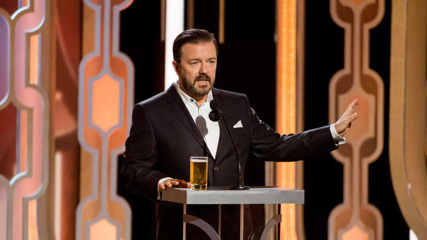There's only one joke that Ricky Gervais regrets telling