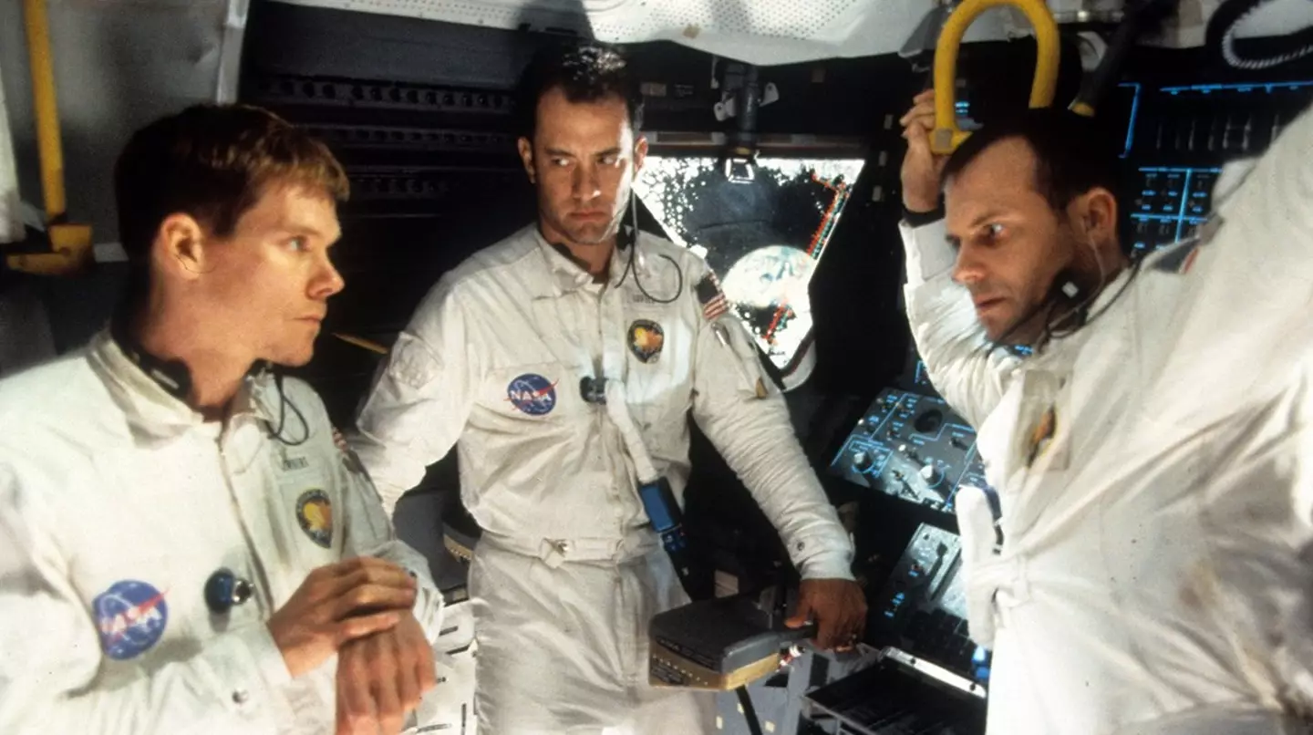 The actor said his most embarrassing moment happened while filming Apollo 13.