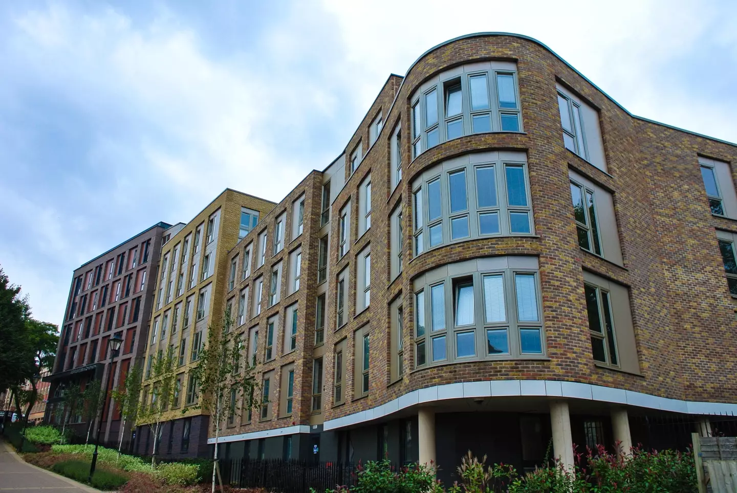 Halls of residence at Northampton University.