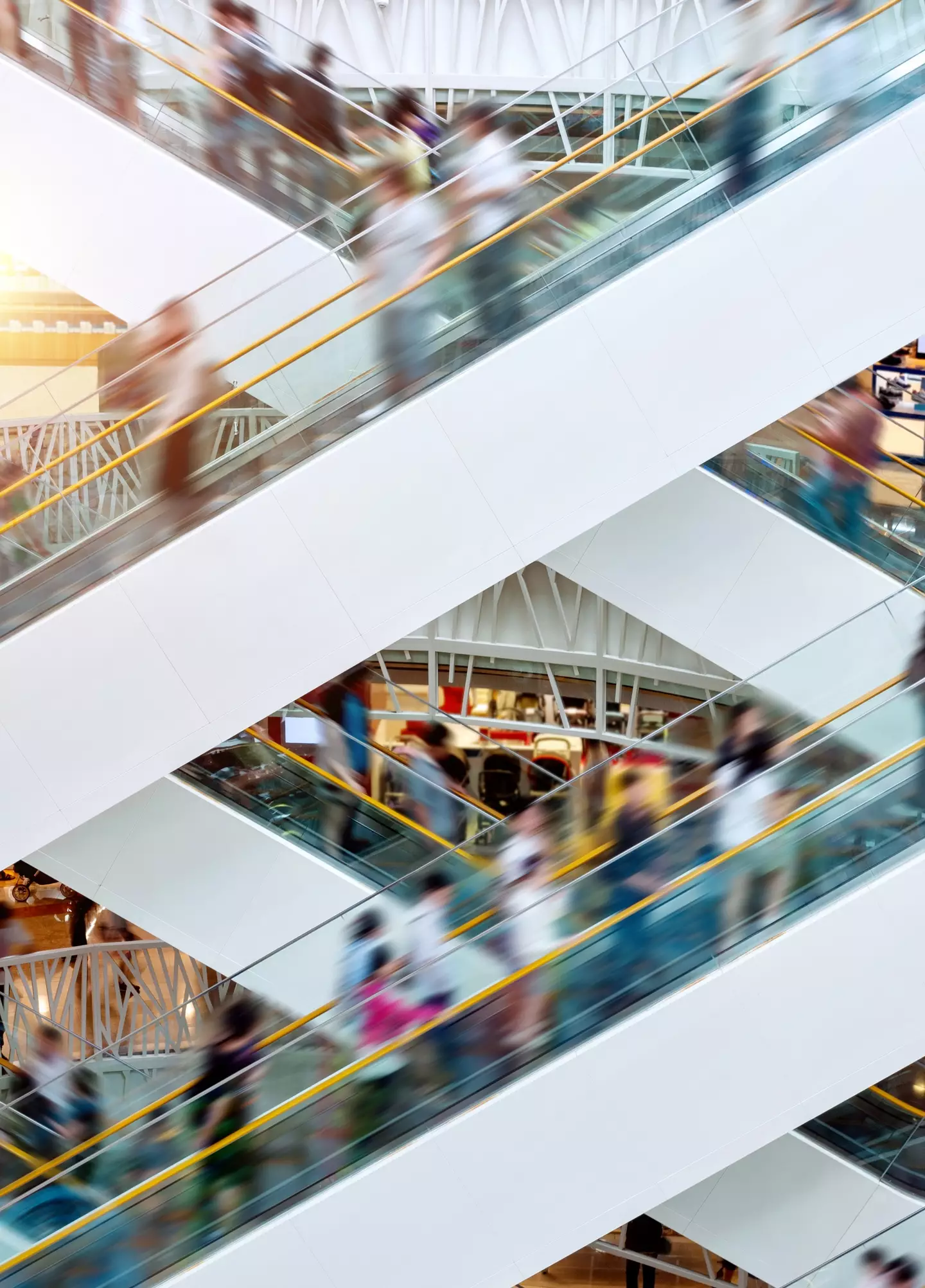 A video of shopping centre from 1996 has sent social media into a stir. (Getty Stock Image)