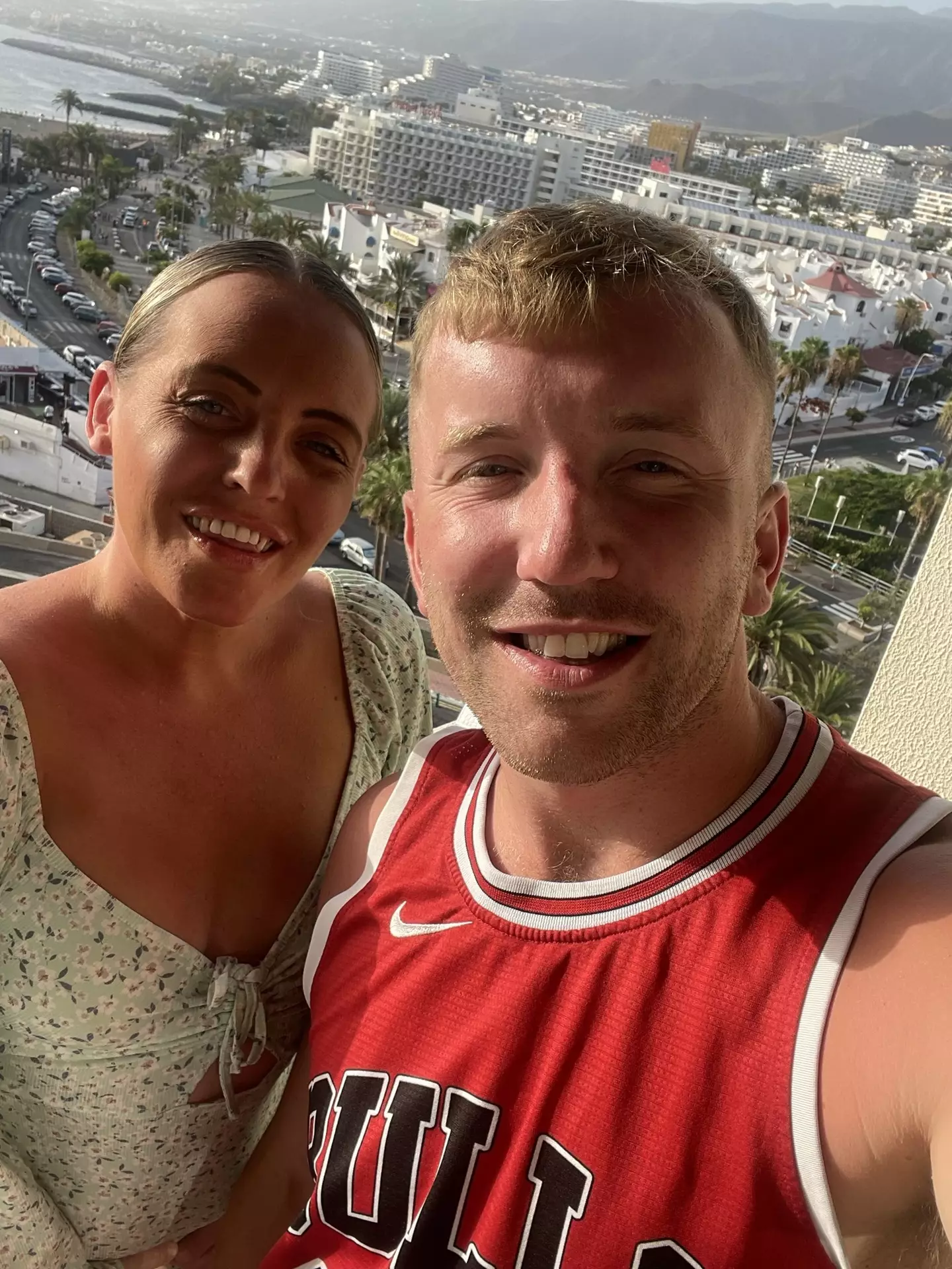 The couple faced a dilemma when heading off on holiday. (Kennedy News and Media)