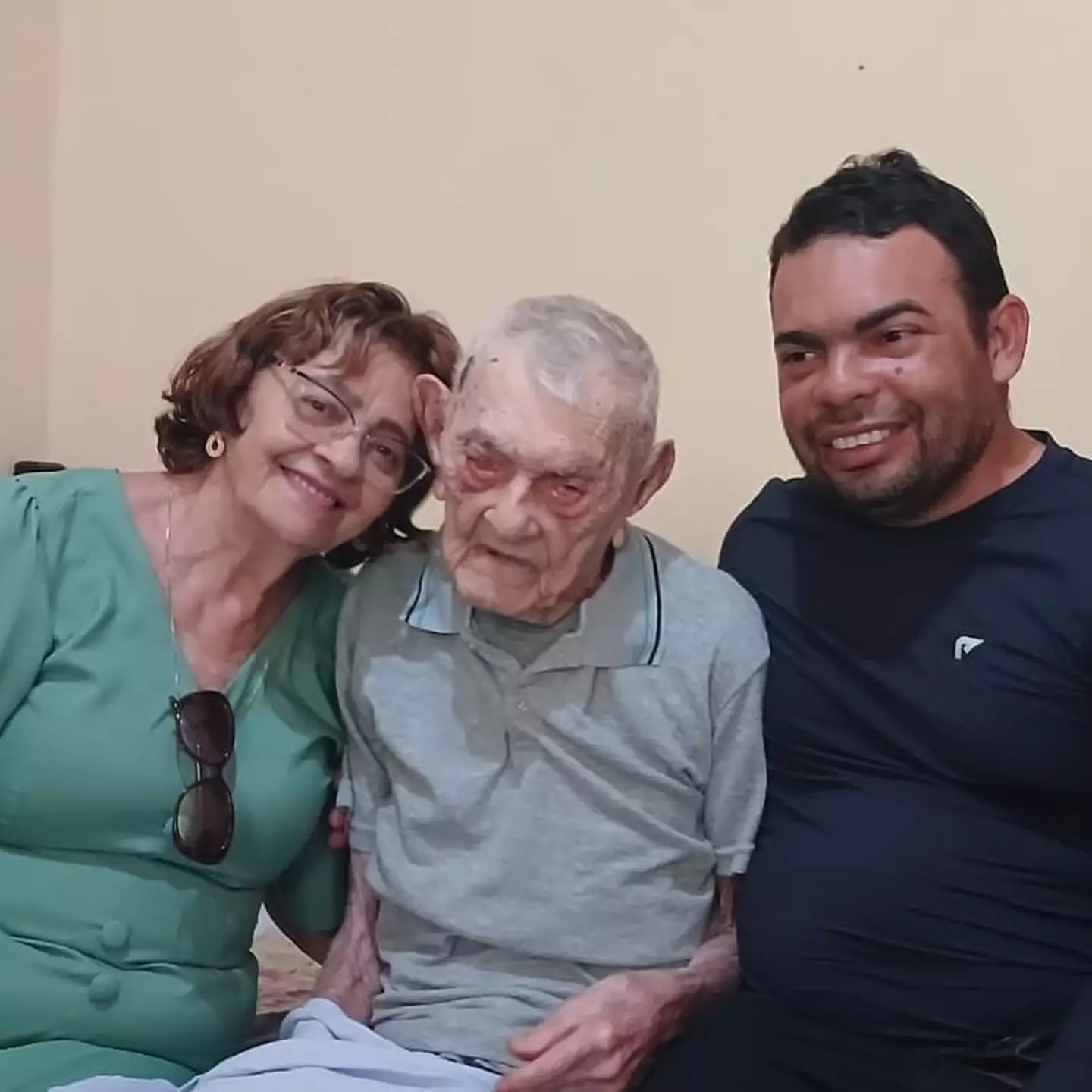 The new world's oldest man lives in Brazil. (Guinness World Records)
