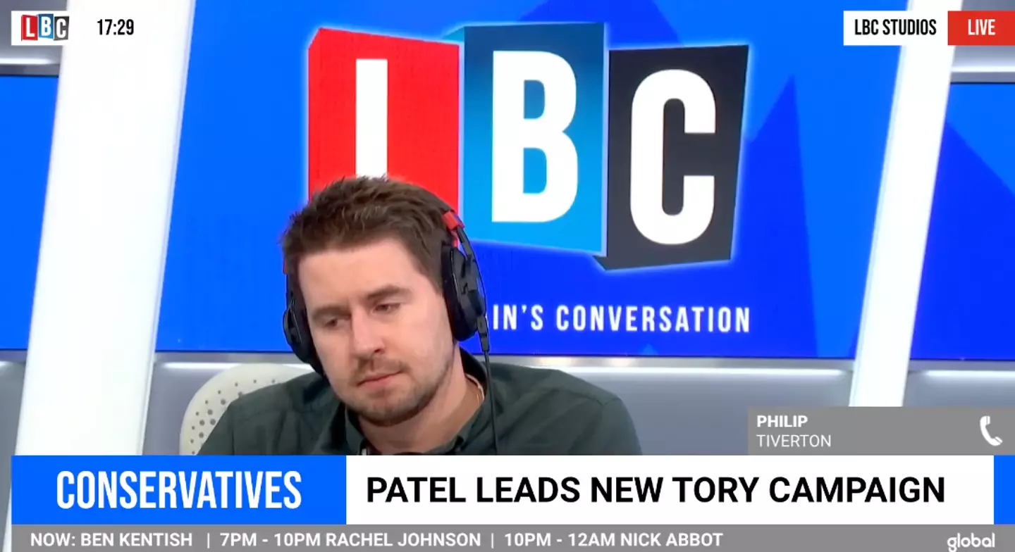 LBC’s Ben Kentish vowed to get help for the caller.
