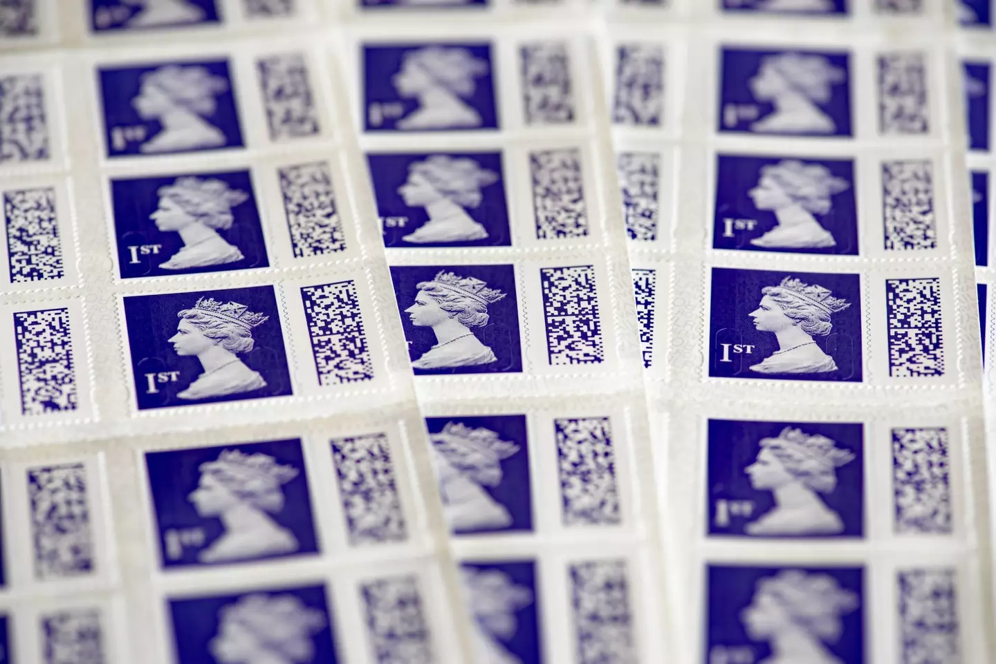 The barcoded stamps were introduced earlier this year.