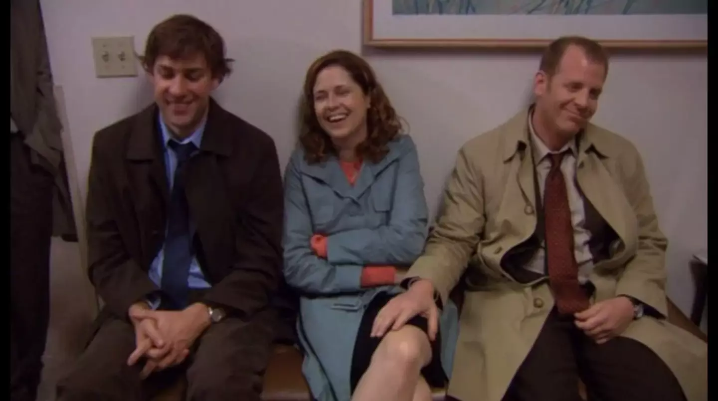 Toby's awkward placing of his hand on Pam's leg in season four led him to leave for Costa Rica, and according to some, led to his killing spree (NBC)