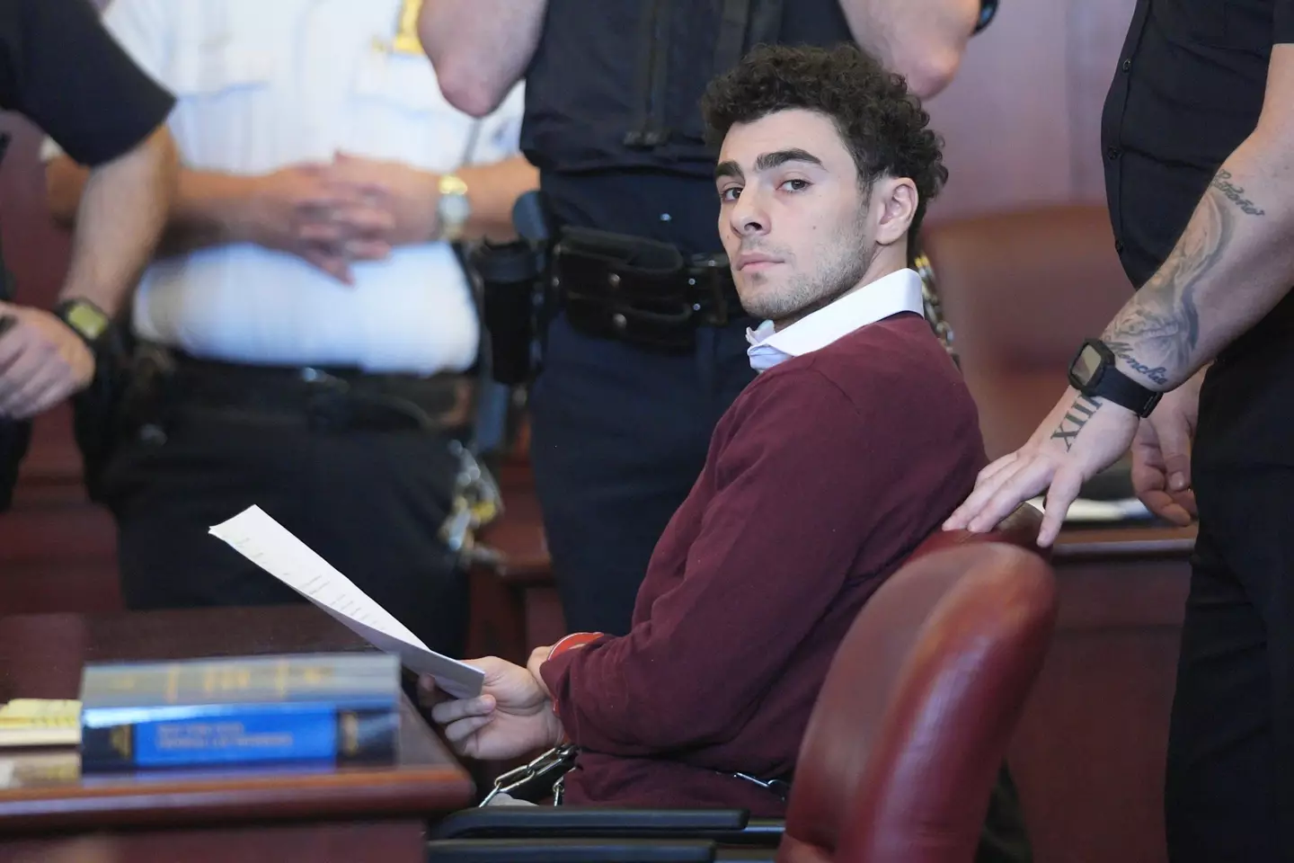Luigi Mangione has released a statement from prison (Curtis Means-Pool/Getty Images)
