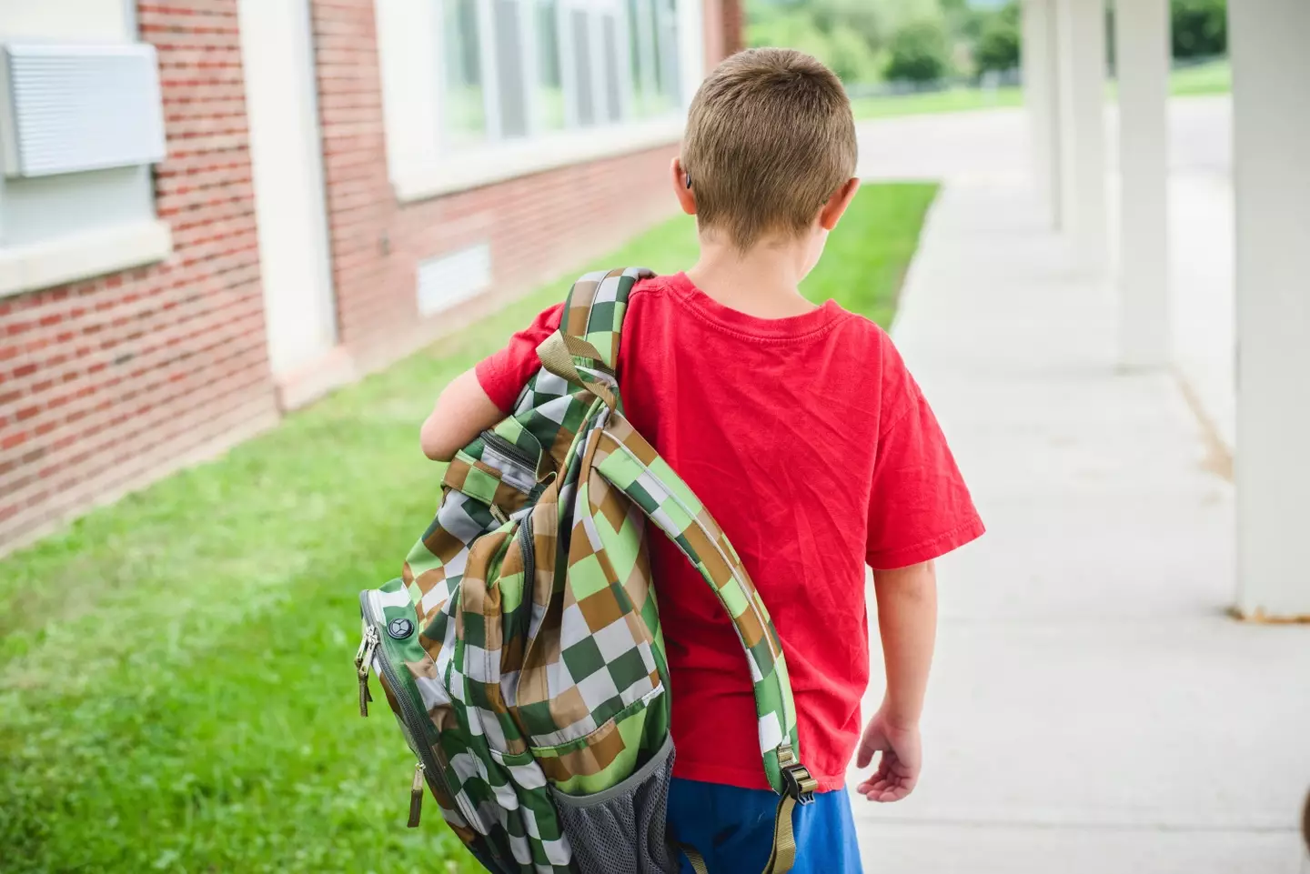 Barry wasn't sure where his son was going after school.