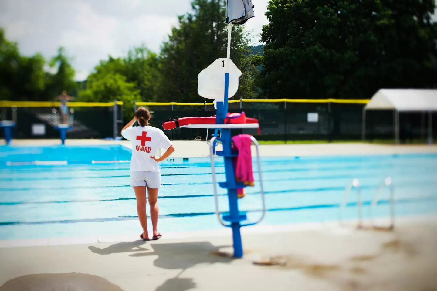 Lifeguards have one hell of a job, especially during the busy summer months when everyone is wanting to be out in the pool (Getty Stock Image)