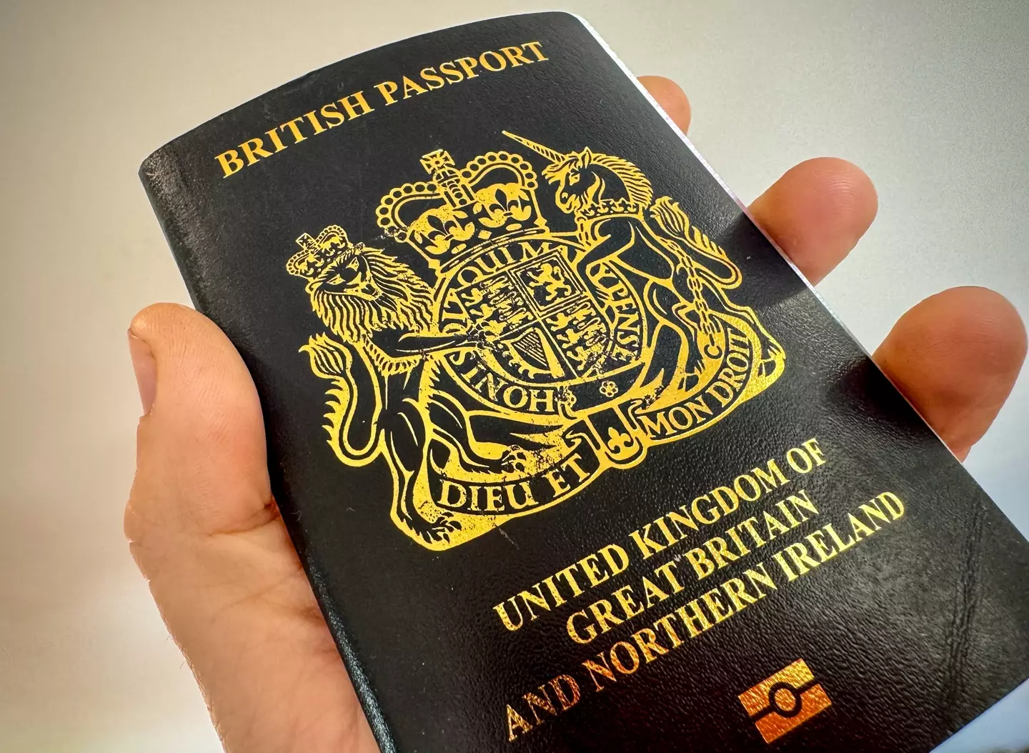 UK passport.