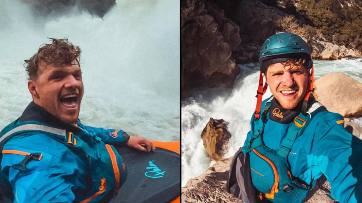 Fears for British extreme kayaker who went missing after becoming 'trapped underwater'