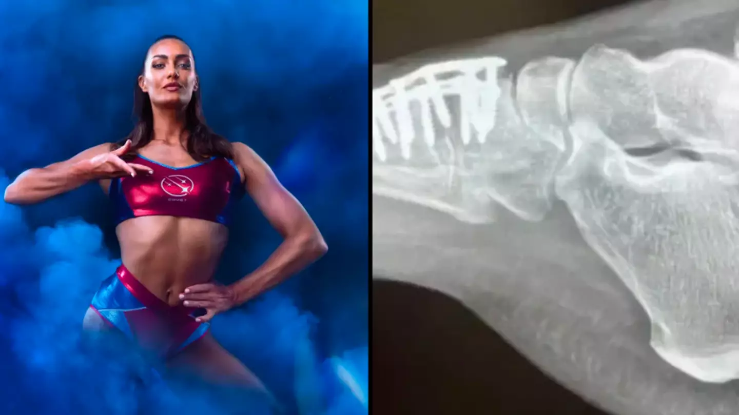 Gladiators star had to pull out of reboot after horrific accident shattered her bones