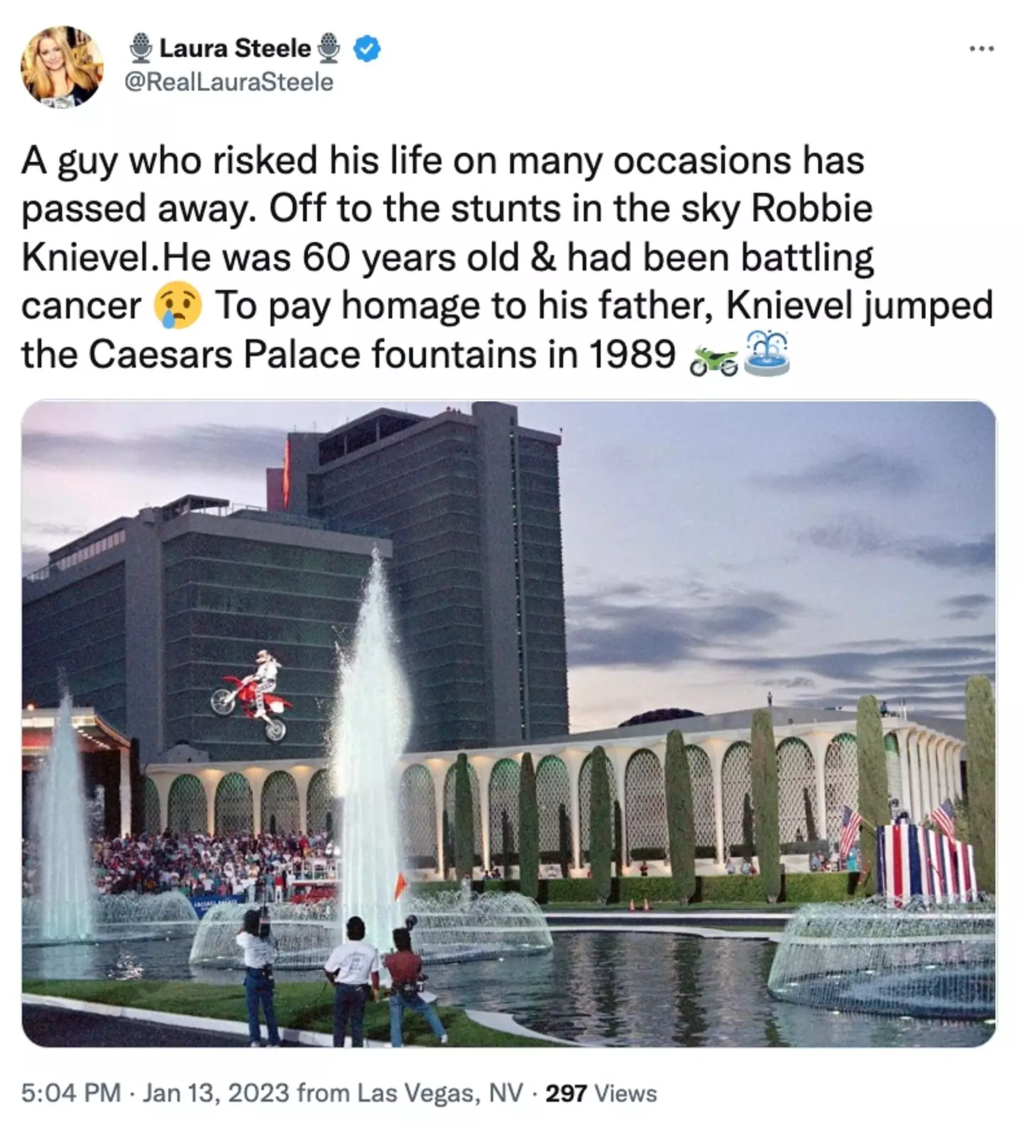 Many remember his Ceasars Palace feat.