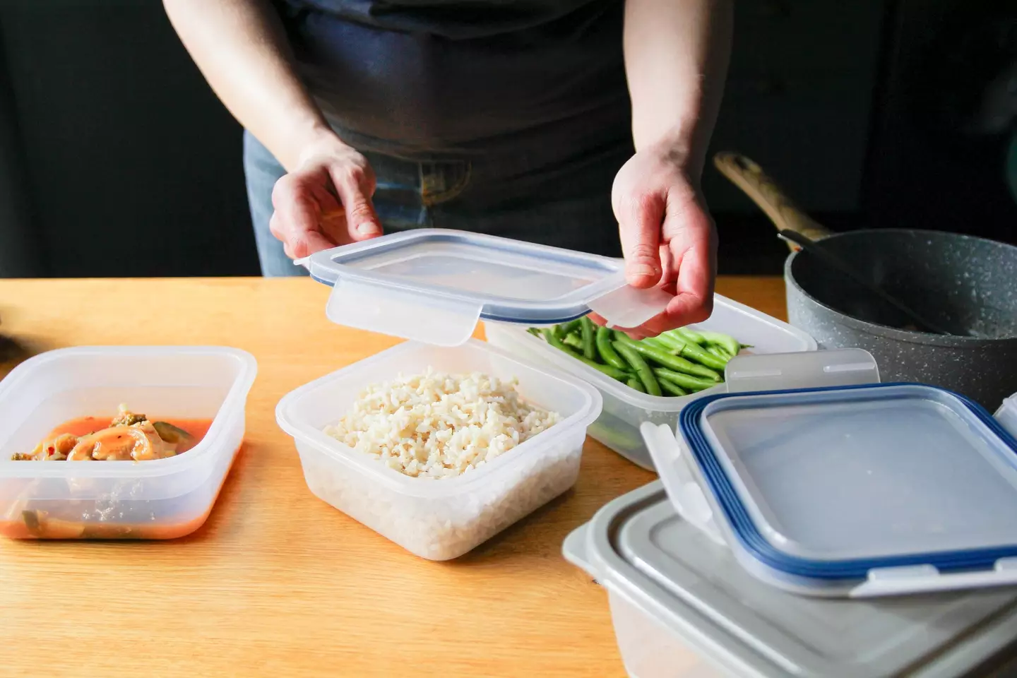 It's important to always store leftovers in an sealed container (Kinga Krzeminska/Getty Images)