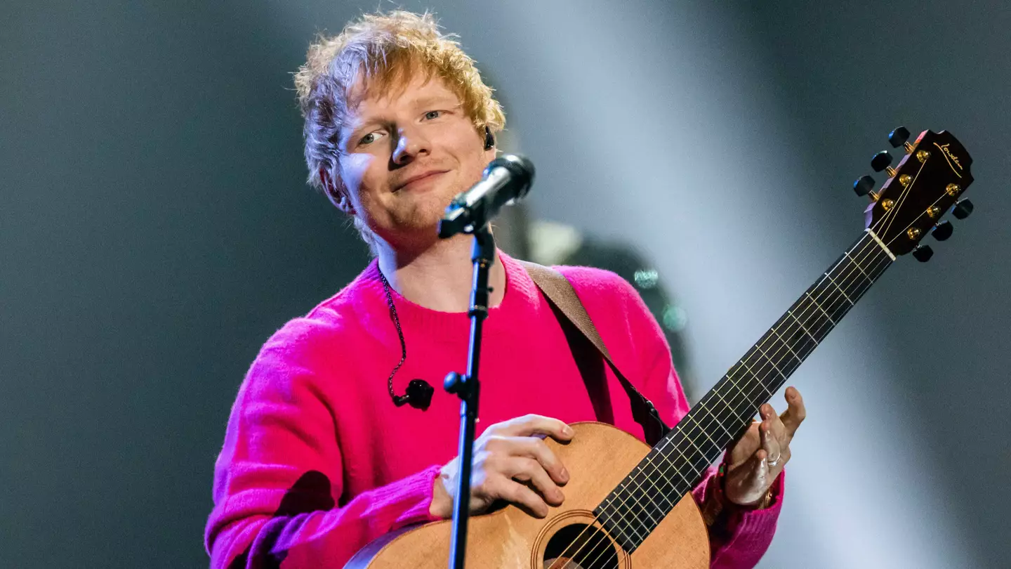 Ed Sheeran.