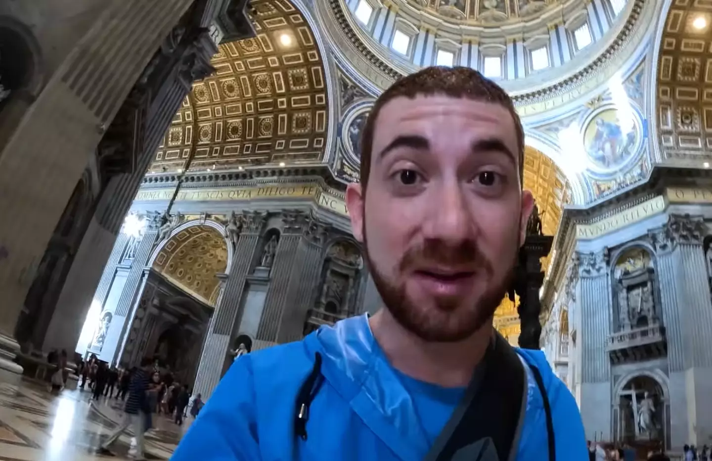 He says it's 'beautiful' but in no way his favourite. (YouTube/Drew Binsky)