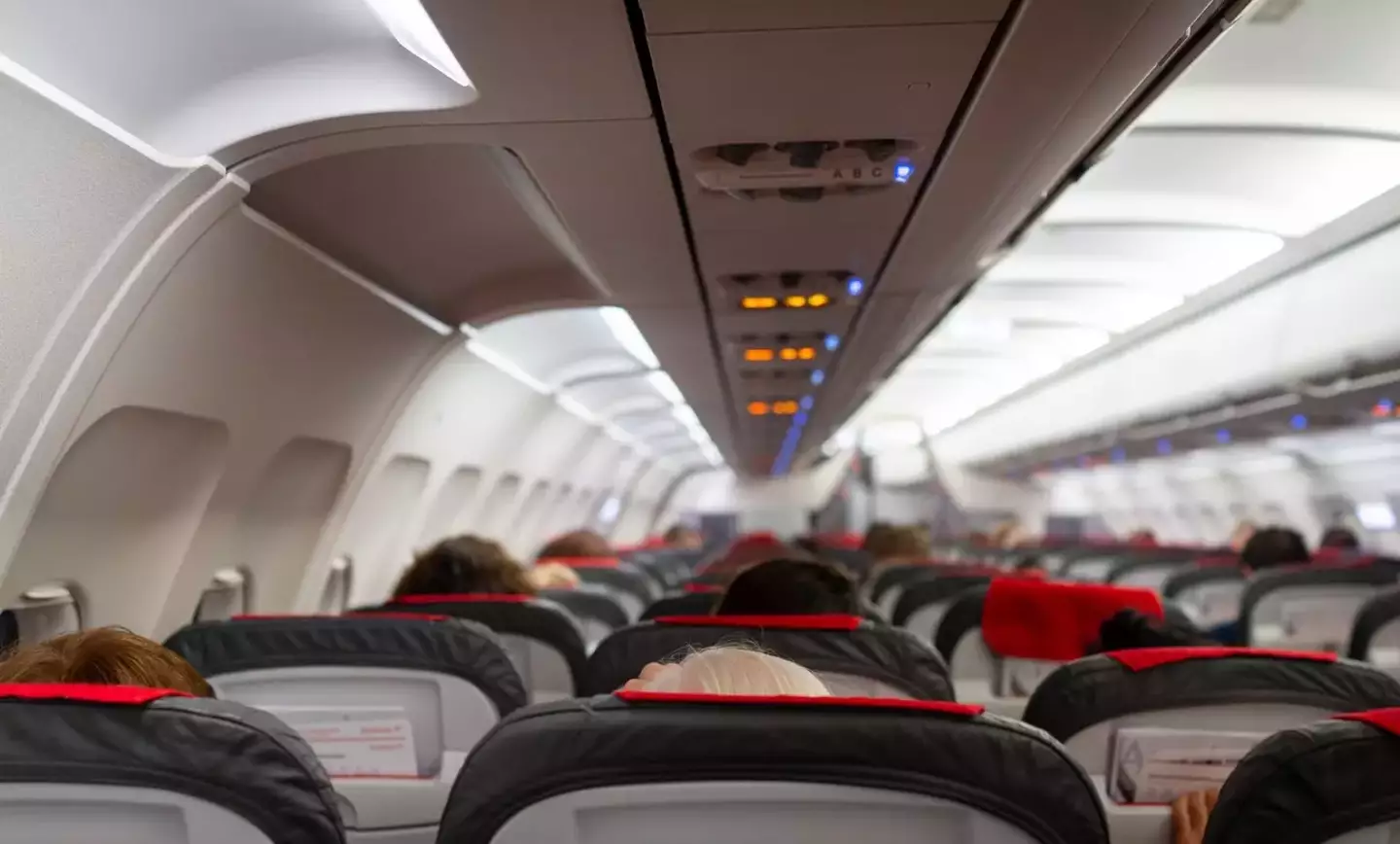 The video sparked a fiery debate over plane etiquette.