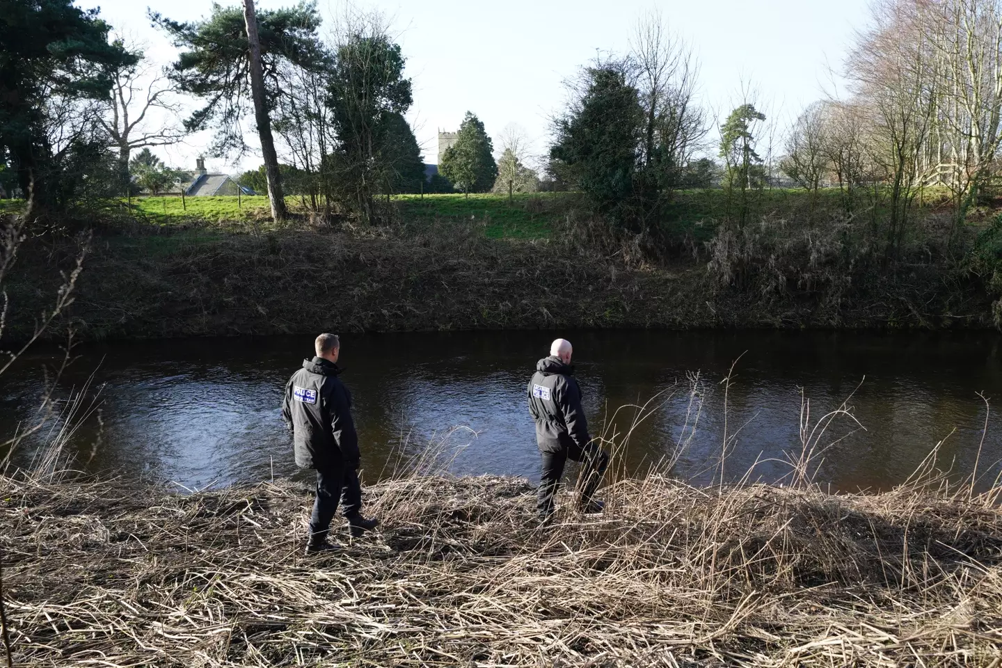 Police have launched a search near the River Wyre in St Michael’s on Wyre, Lancashire.