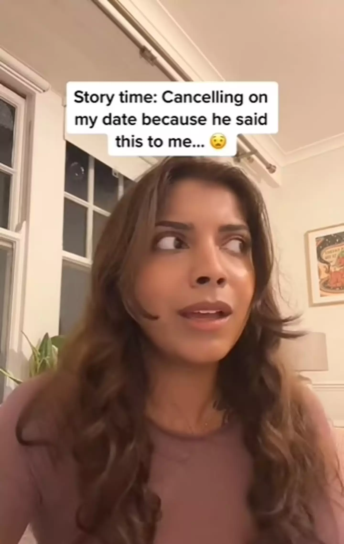 TikTok content creator Utsha Saha has gone viral on the platform after revealing the unsavoury message she got from her date on his way to pick her up.