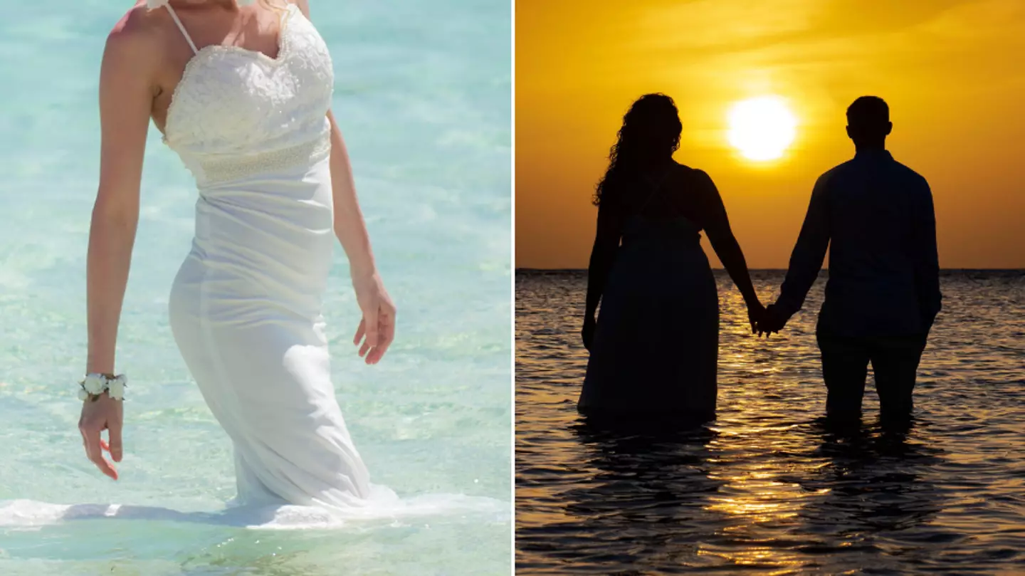 Bridezilla demands guests to step in knee deep water during her wedding ceremony
