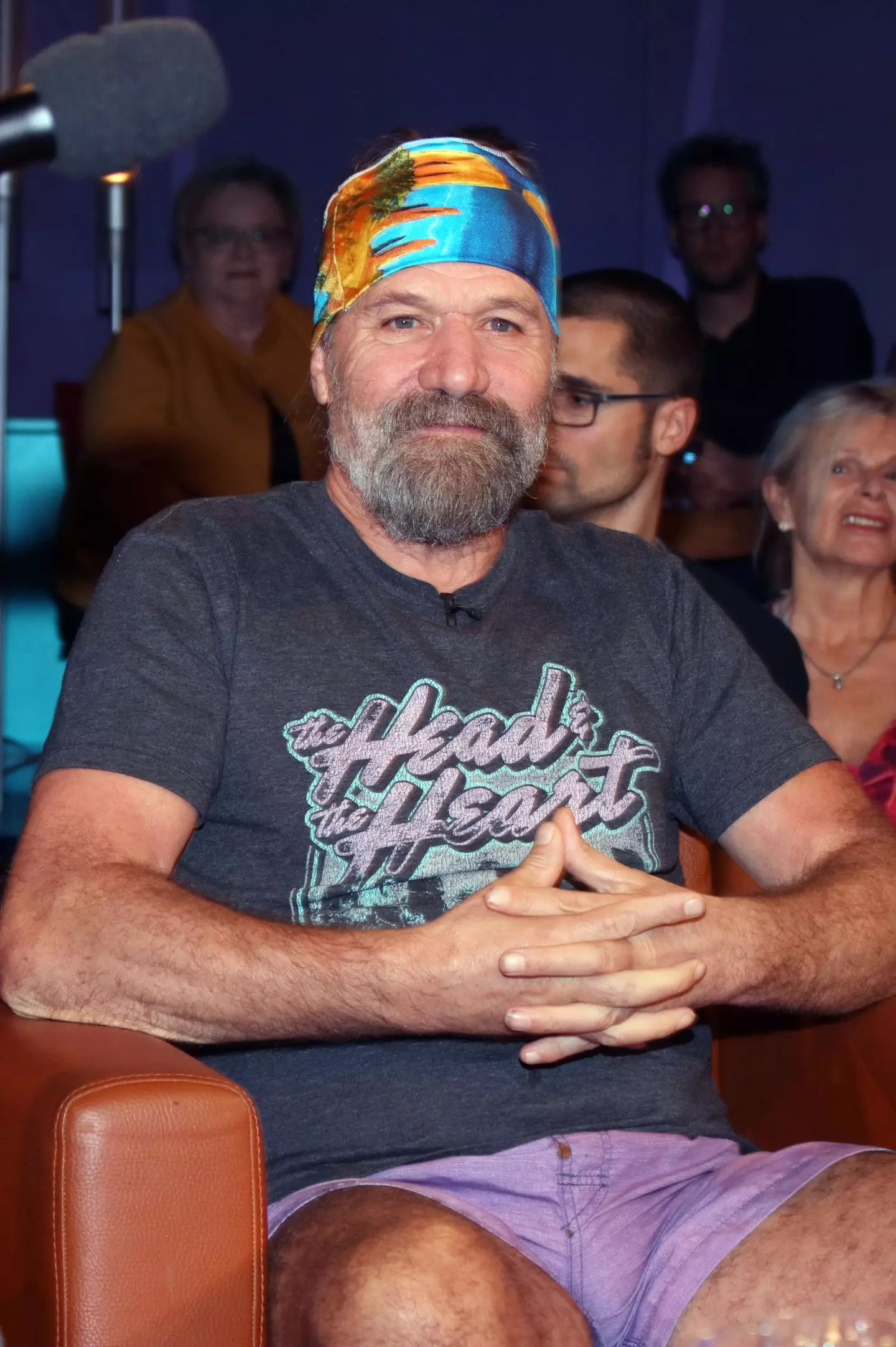 Wim Hof is next level. (Tristar Media/Getty Images)