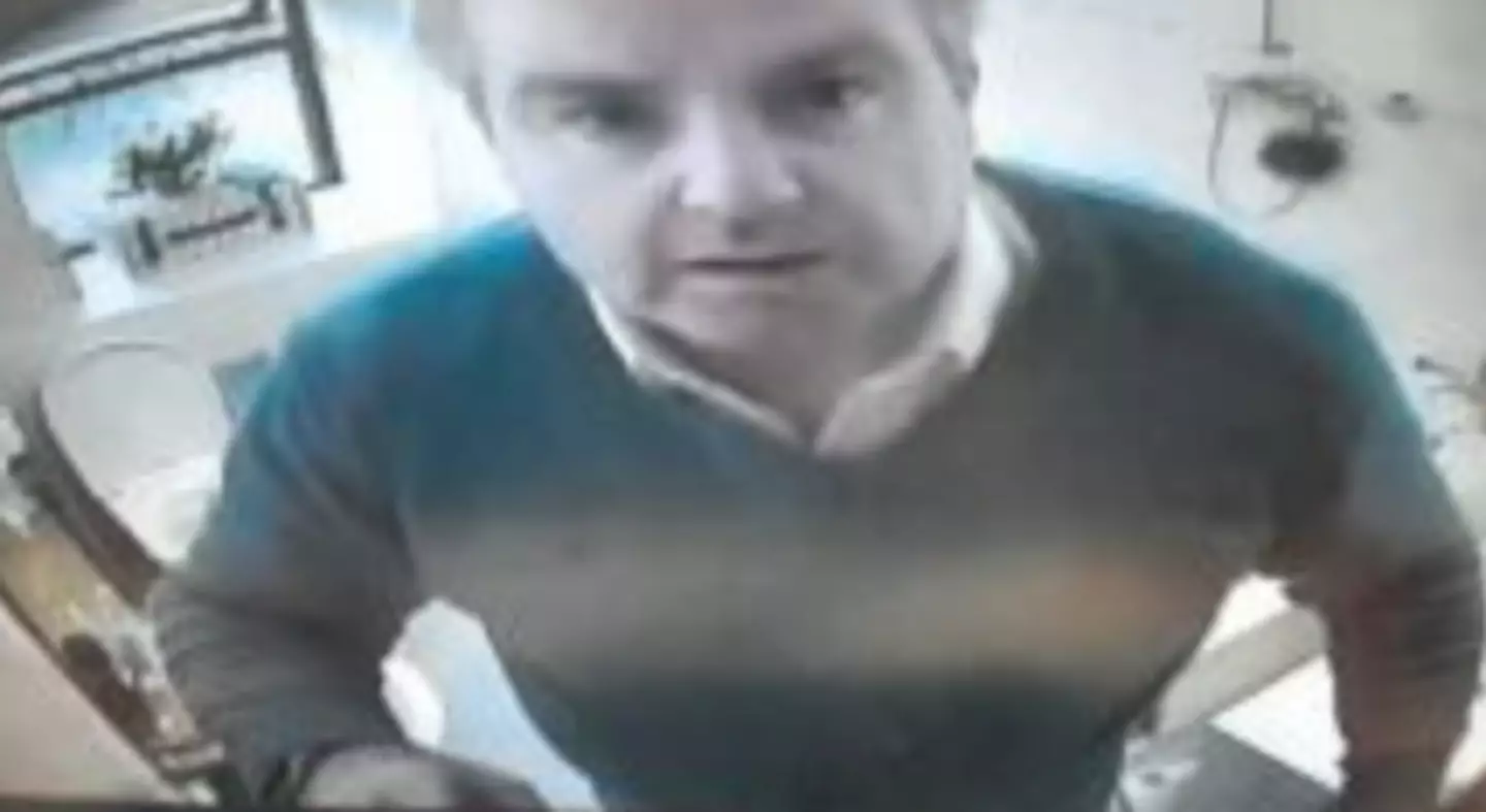 Footage showing Holden adjusting recording footage in his home (West Yorkshire Police)