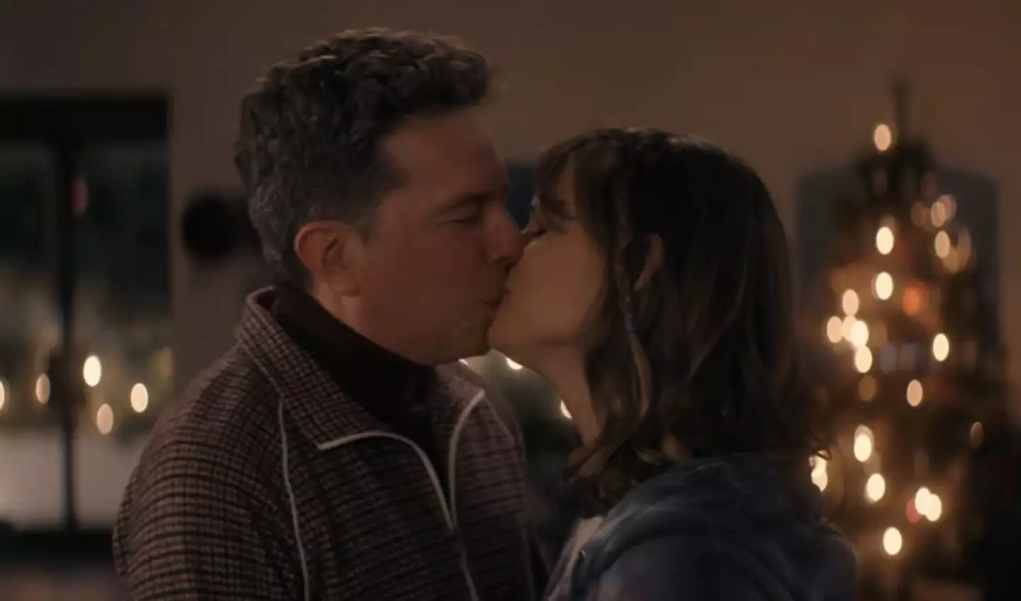 A kiss during the Family Switch has received negative attention online.