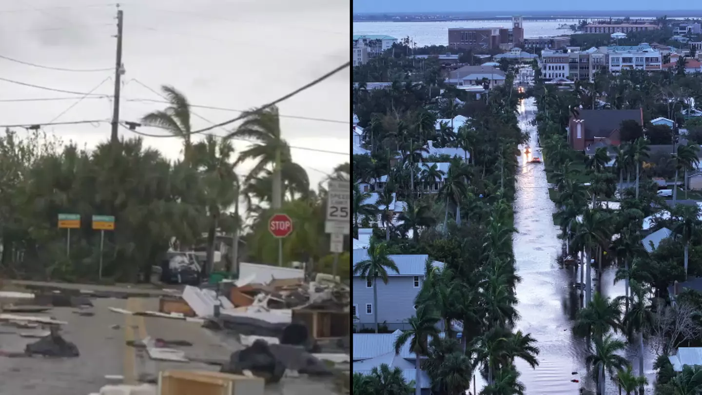 Frightening images show aftermath of powerful Hurricane Milton as 'everything in its path gone'