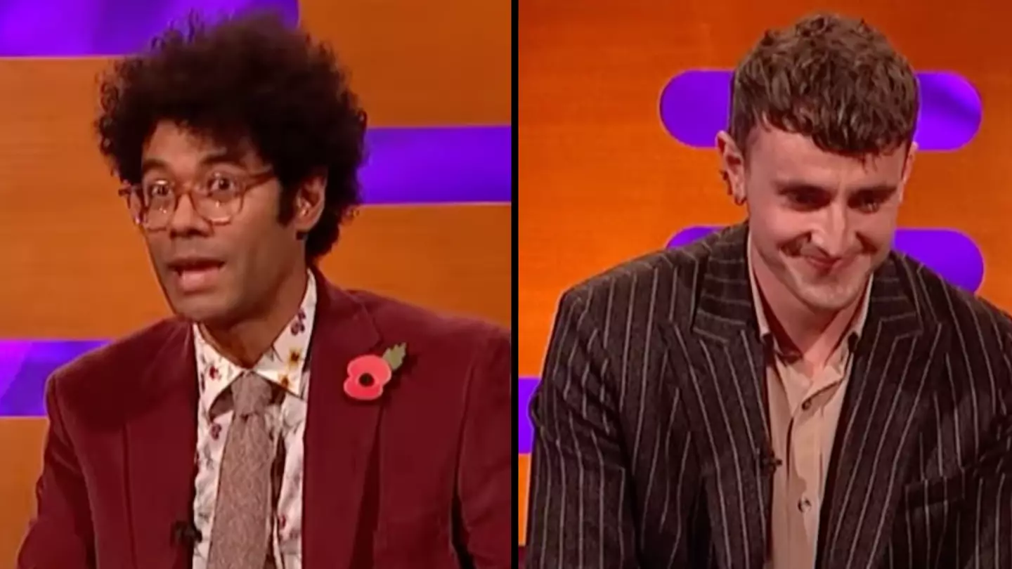 Awkward moment Richard Ayoade refuses to apologise to Paul Mescal on Graham Norton Show