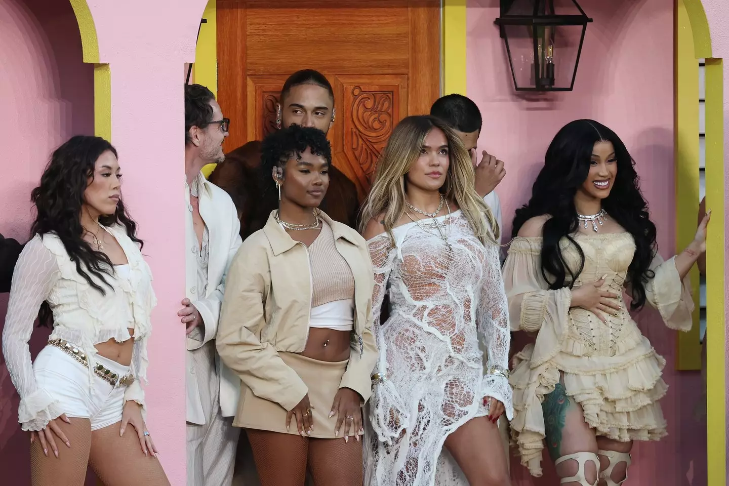 Cardi B had a subtle cameo in the halftime show (Chris Graythen/Getty Images)