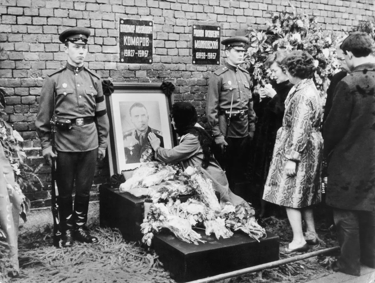 The cosmonaut was killed when the spacecraft's parachute failed (ullstein bild/ullstein bild via Getty Images)