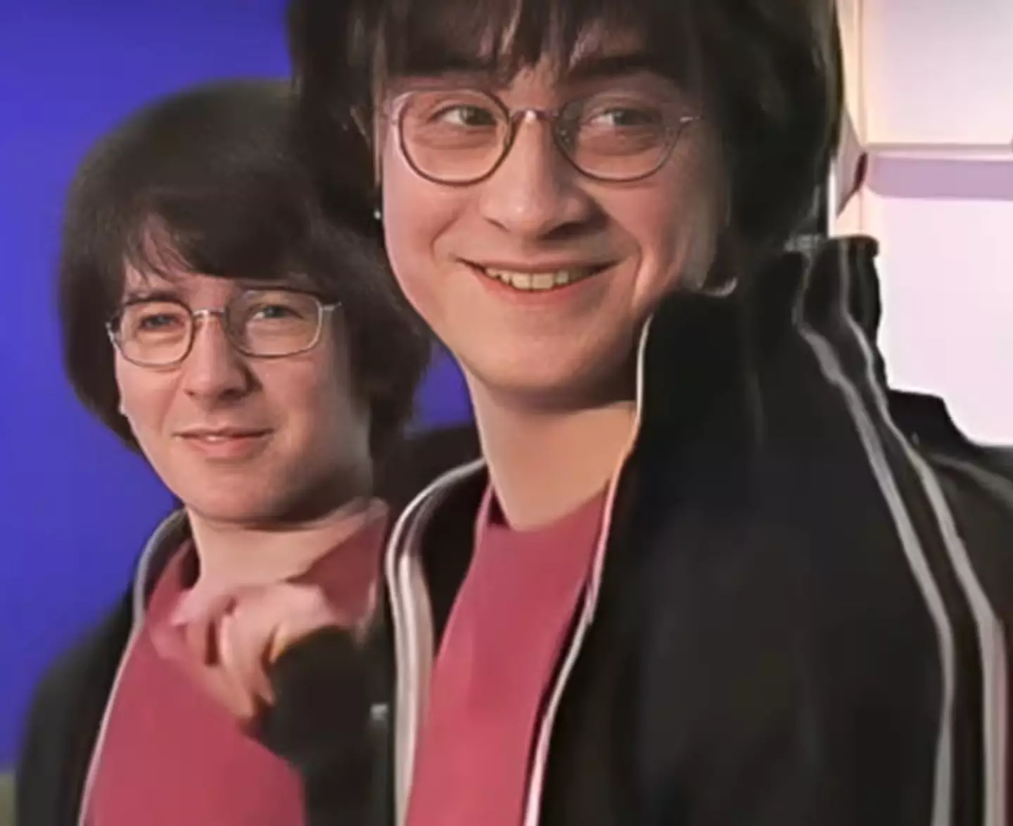 David Holmes and Daniel Radcliffe portrayed Harry Potter in the films.