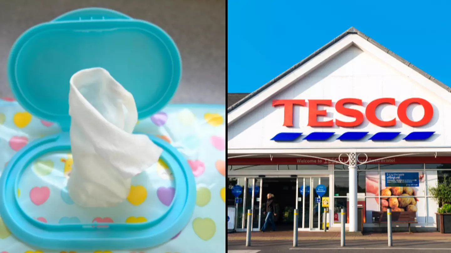 Tesco Becomes First UK Supermarket To Stop Selling Wet Wipes Containing Plastic